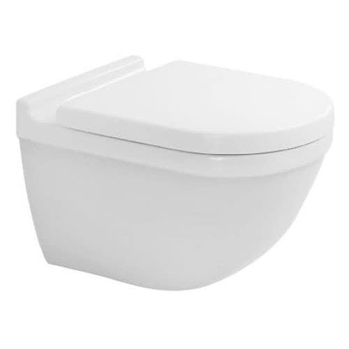 Duravit Starck 3 wall-mounted toilet rimless set 45270900A1