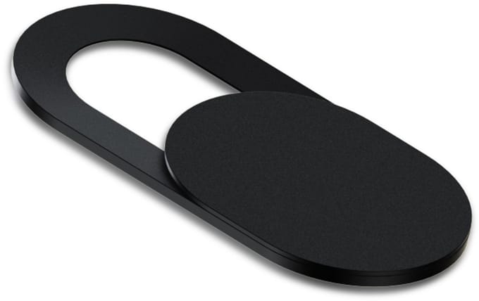 Webcambescherming - Webcam Cover Slider - zwart