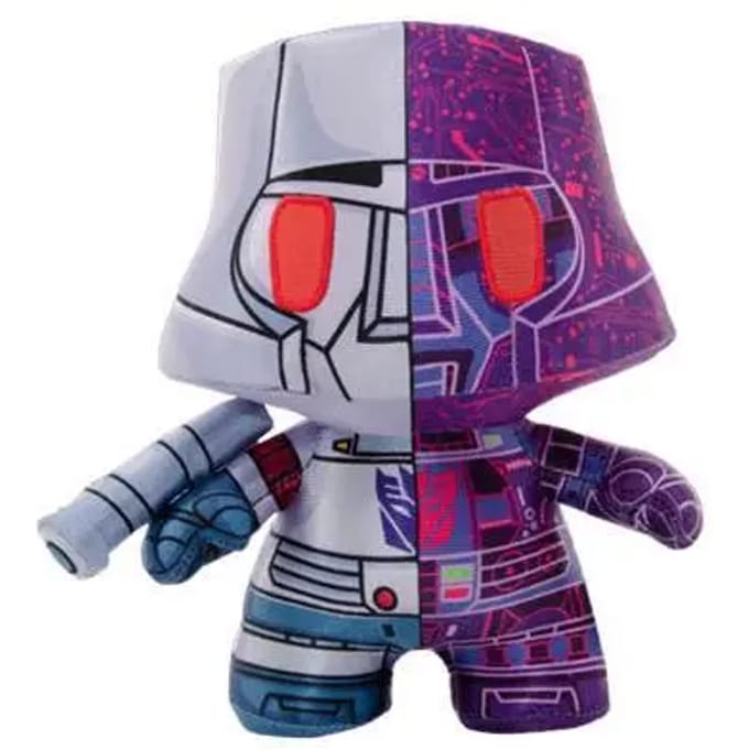 Pluche YuMe Toys DZNR Premium Plush In A Box Transformers - Megatron 17,5 cm
