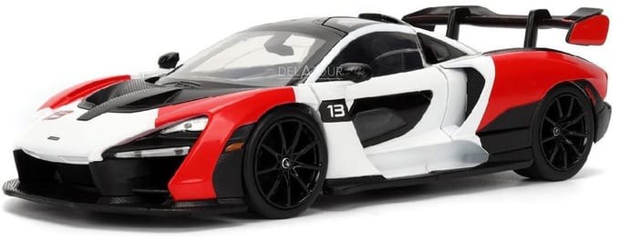 McLaren Senna #13 White Jada