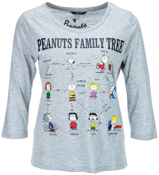 Princess goes Hollywood • t-shirt Peanuts family • maat 36