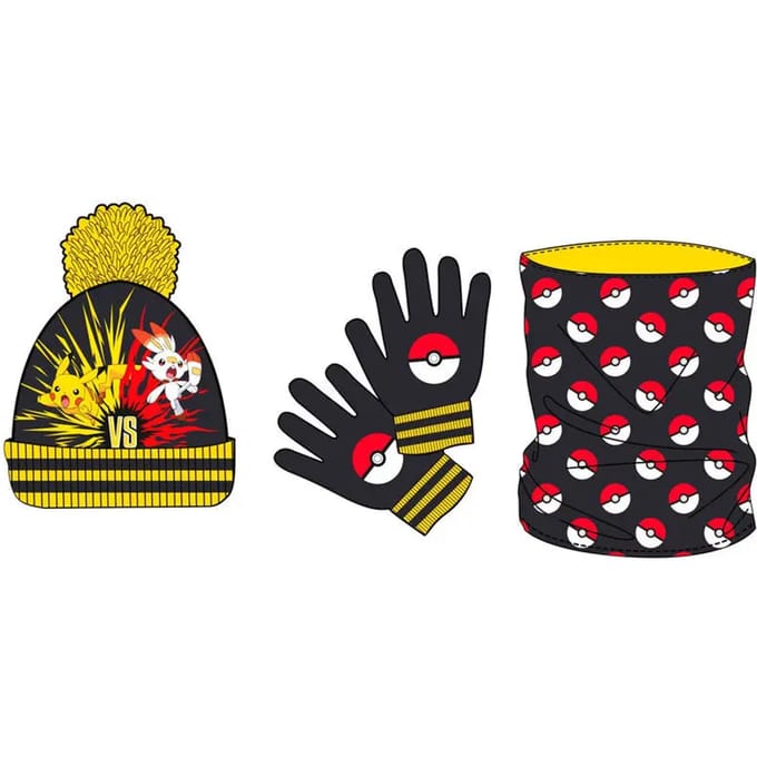 Muts en handschoenen Nintendo Pokémon