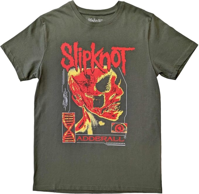 Slipknot - Zombie Heren Tshirt - S - Groen