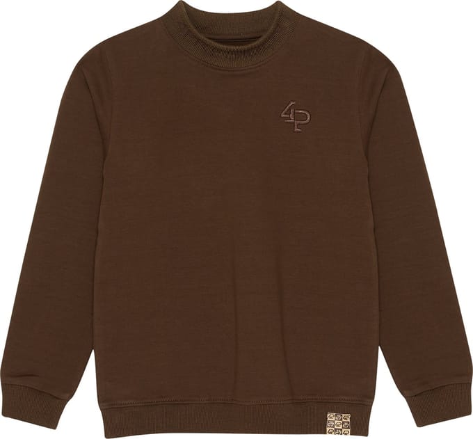 4PRESIDENT Sweater jongens - Brown - Maat 140 - Jongens trui