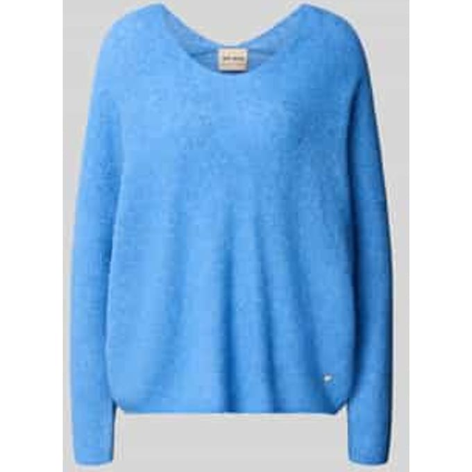 regular fit trui van wol-alpaca-mix model 'Thora'