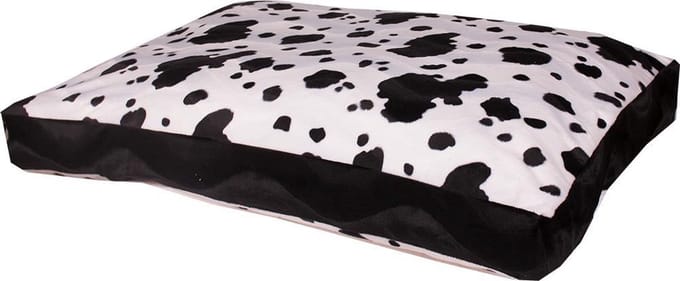 Velboa Hondenkussen Koe zwart/wit 125 x 90 cm