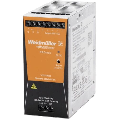 Weidmüller 1478240000 DIN-rail netvoeding 48 V/DC 5 A 240 W Inhoud 1 stuk(s)