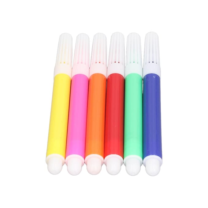 6 Stuks Acryl Verf Marker Pen Set Op Waterbasis voor Doodle Printer Verbruiksartikelen Accessoires red