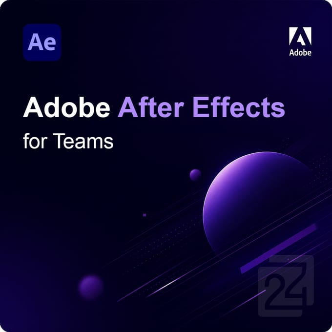Adobe After Effects for Teams EDU 100+ Gebruiker(s)