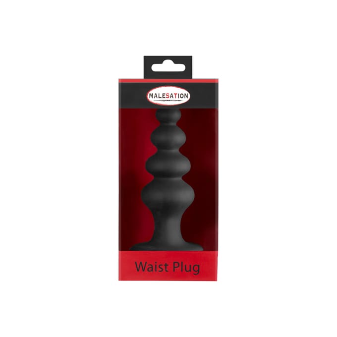 MALESATION Buttplug Waist Plug Zwart
