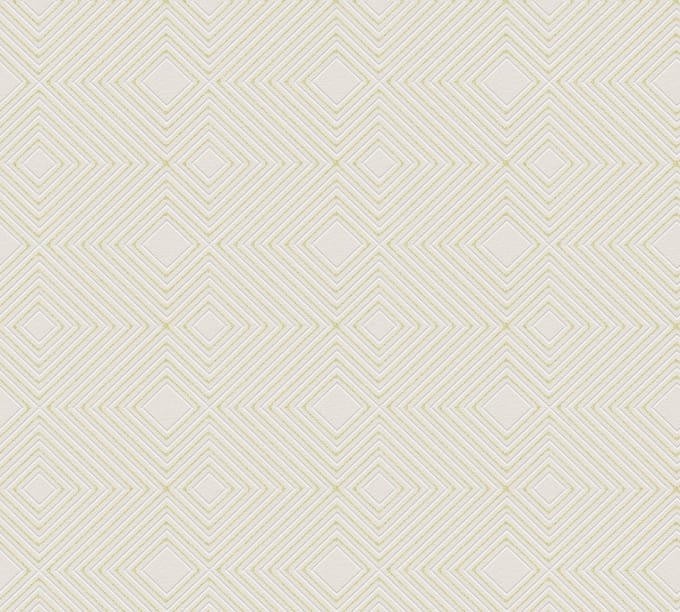 GEOMETRISCH BEHANG | Grafisch - creme beige goud glitters - A.S. Création Attractive