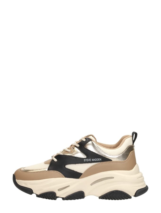 Dames Sneakers Steve Madden Progressive /black Khaki - Maat 37