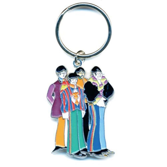 The Beatles - Yellow Submarine Band Sleutelhanger - Multicolours