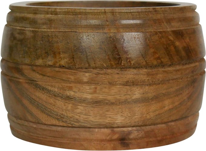 Mars & More kommetje schaal mango hout 20x20x9,5cm