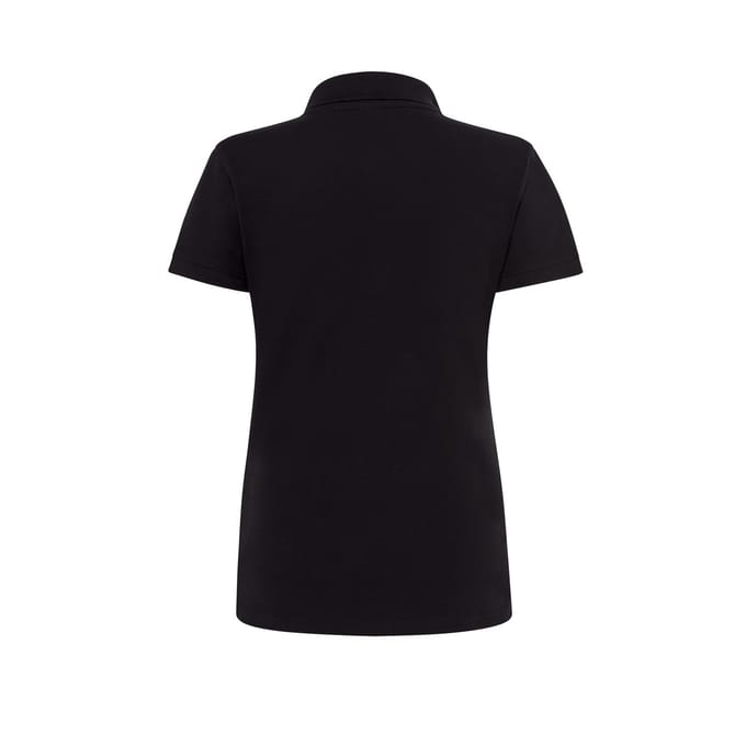 JHK Dames/Dames Effen Plus Poloshirt (Zwart)