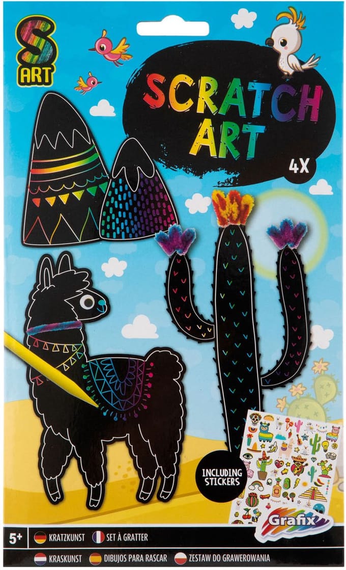 Maak je eigen Scratch Art Jongen