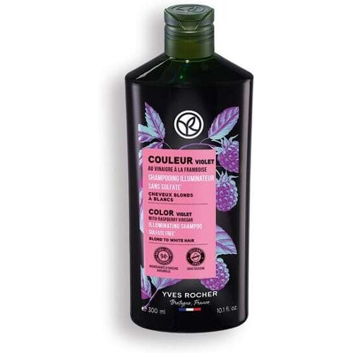 Yves Rocher Sulfaatvrije Verhelderende Paarse Shampoo