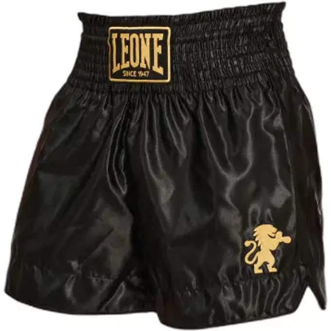Leone1947 Basic 2 Thaiboksbroekjes Zwart S Man