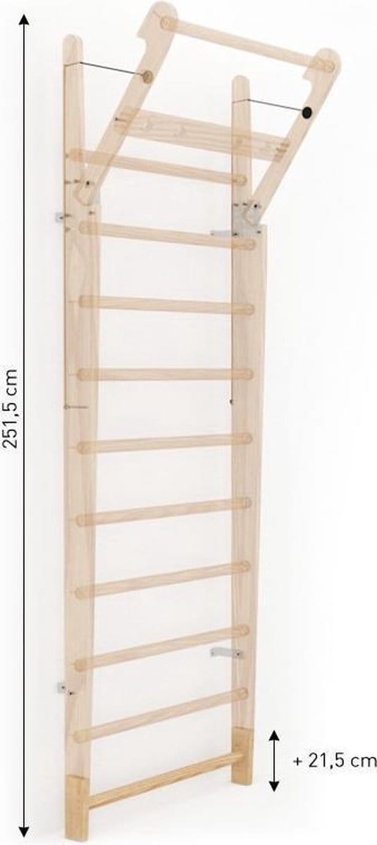 Nohrd WallBar Verhoging 21,5 cm - Eikenhout