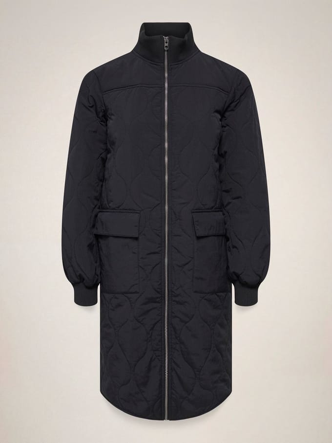 JDY - JDYRAYA QUILT LONG JACKET OTW HAB - Dames - Gewatteerde jassen