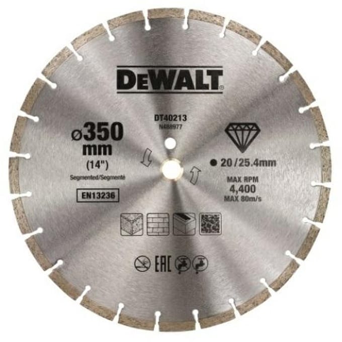 DeWALT Toebehoren - Diamantschijf 350x25,4 mm DT40213