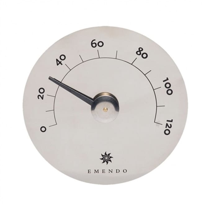 Emendo Sauna Steam meter - RVS - Hygrometer