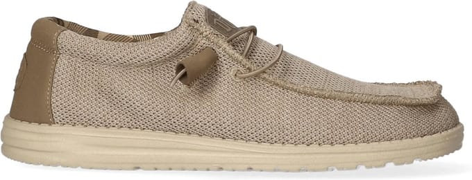 HEYDUDE Wally Sox Heren Instappers Beige Maat 45