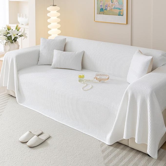 Zomer Koel Sofa Overtrek Doek Eenvoudig Modern Sofa Overtrek Multifunctionele Badmat 180-130cm