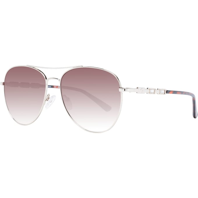 Guess GF6143/S 32F Zonnebril - Dames - Goudkleurig