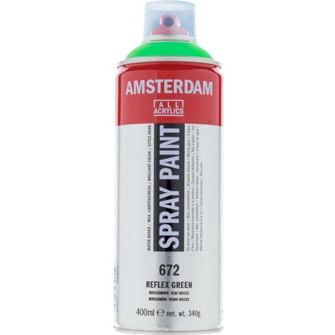 Bombe de peinture Amsterdam 400 ml vert reflex groen