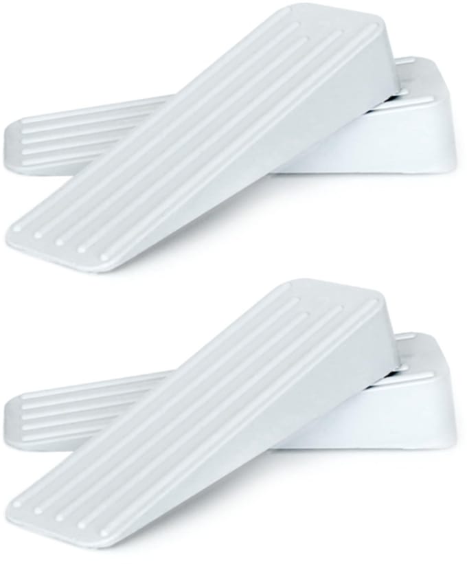 Unyqoos® Set van vier en antislip deurstoppers voor binnen en buiten gebruik
