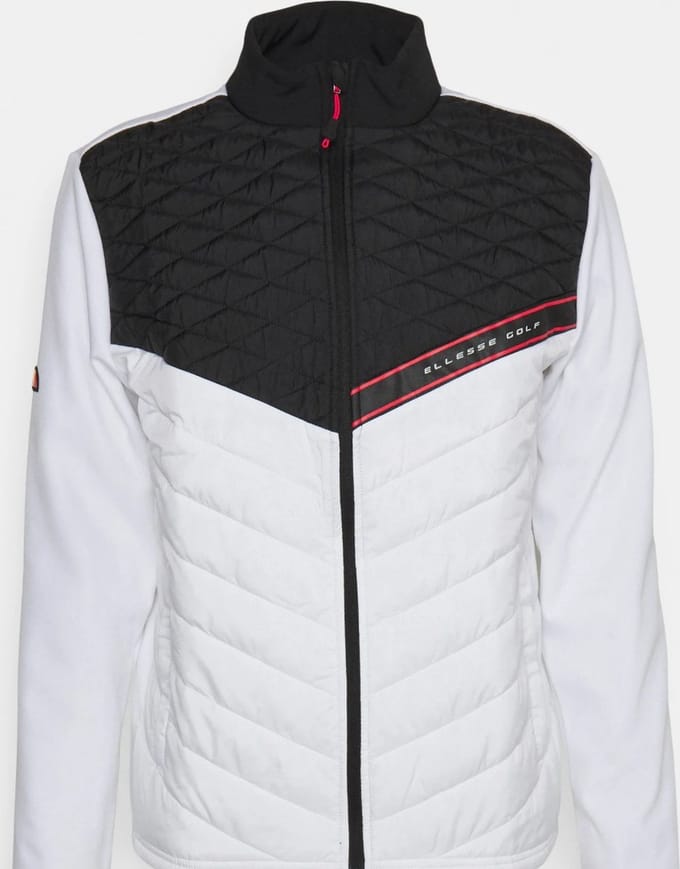 Ellesse Bassoni Jacket - Zwart/ Wit - Maat 50