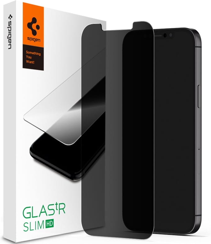 Spigen Glas.tR Apple iPhone 12 Mini Privacy Glass Screen Protector