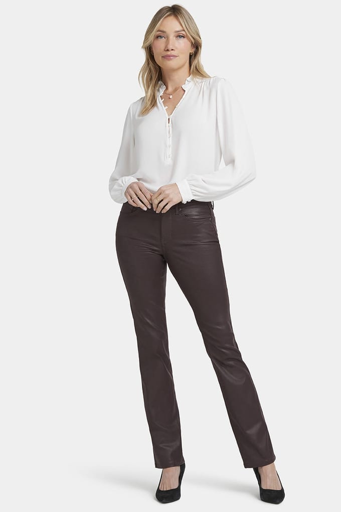 Gecoate Marilyn Rechte Jeans | Cordovan Gecoate