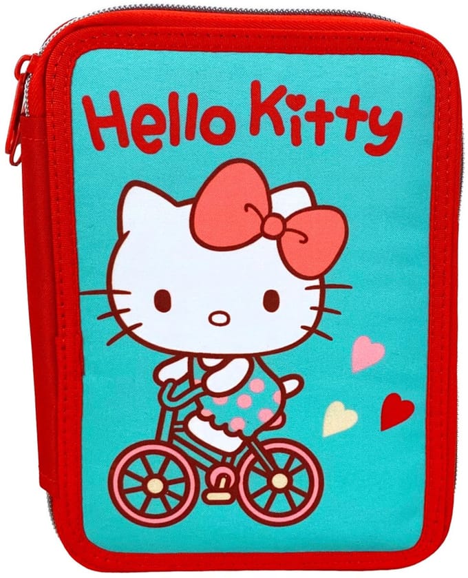 Hello Kitty Sweetheart 2-niveau gevulde etui