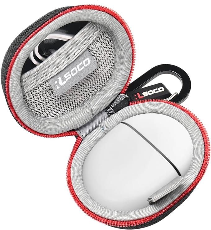 Beschermhoes voor Google Pixel Buds Pro en Pixel Buds A - Zwarte Draagtas