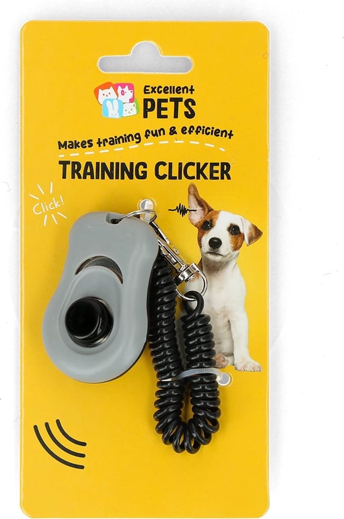 Excellent Pets Honden Training Clicker voor Effectief Gedrag - Hondentrainingshulpmiddel voor Gehoorzaamheid en Gedrag