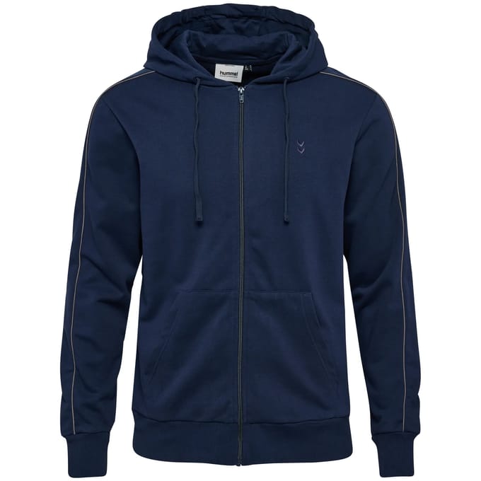 Hooded sweatshirt met rits Hummel Pulse Piping