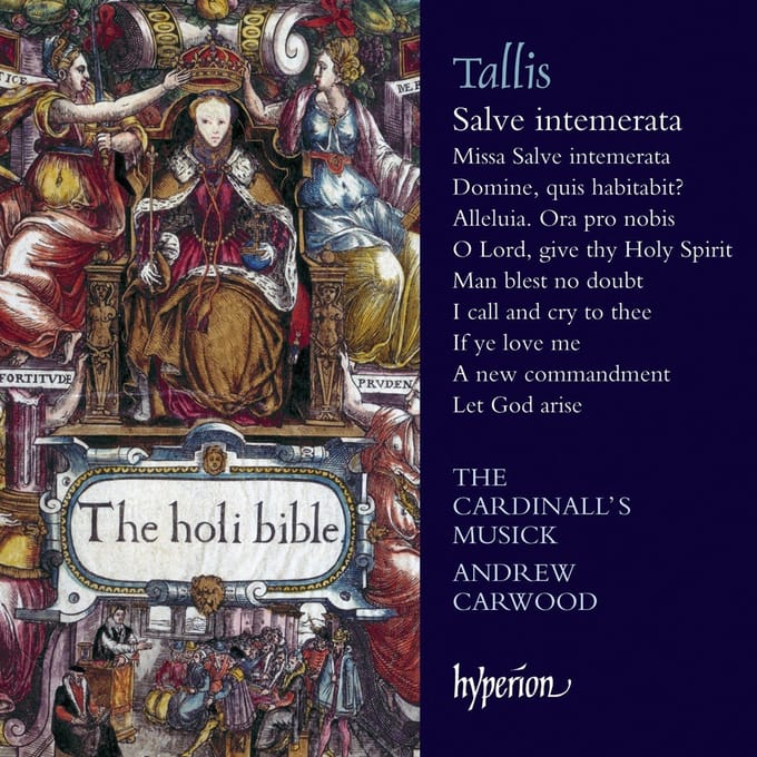 The Cardinall's Musick, Andrew Carwood - Tallis: Salve Intemerata (CD)