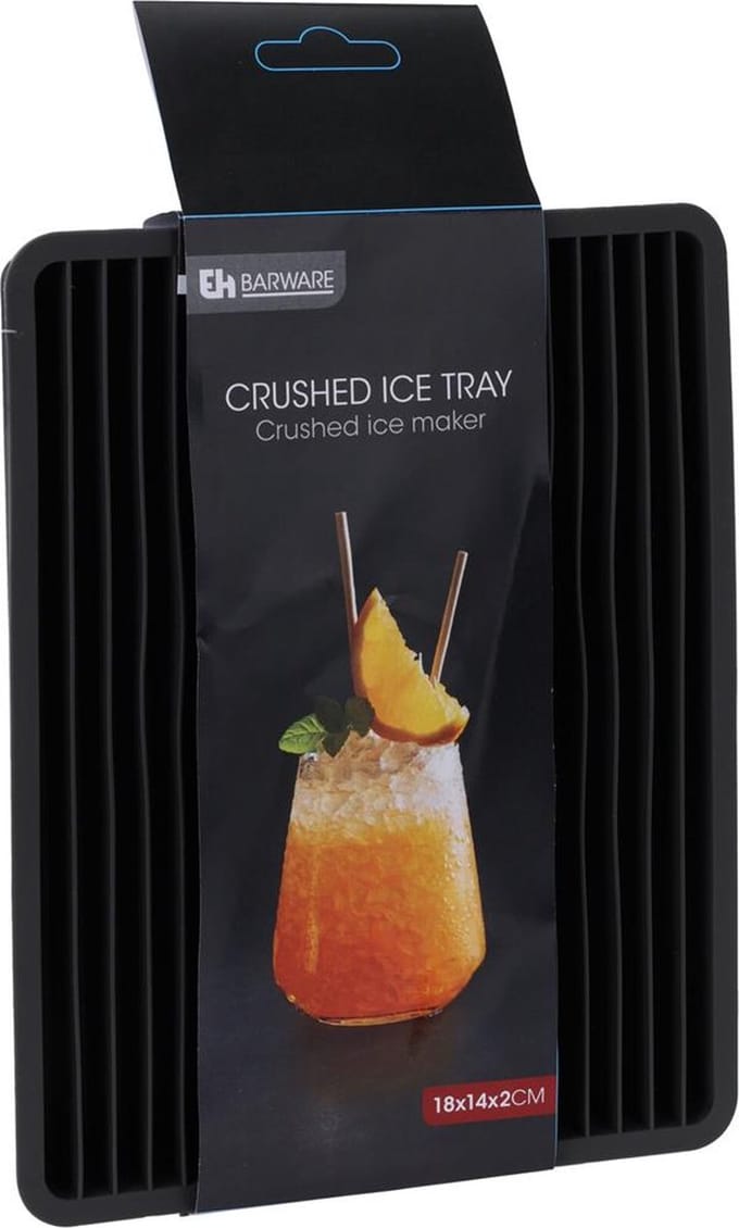 Crushed ice ijsblokjes vorm - herbruikbare flexibele siliconen crushed ice tray voor cocktail ijs - BARWARE