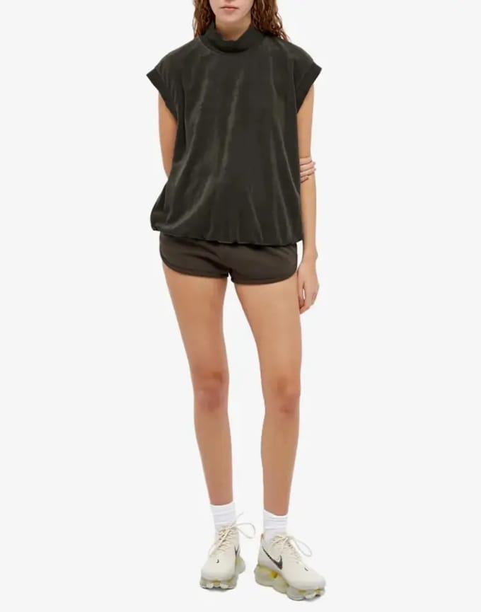 Essentials vest met col