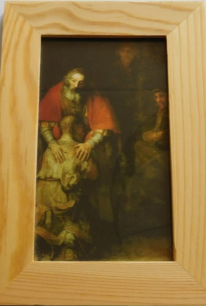 Wandbord Verloren Zoon