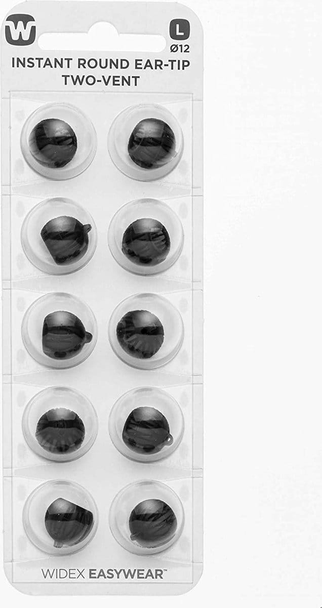Widex Instant Round two vent ear tip L