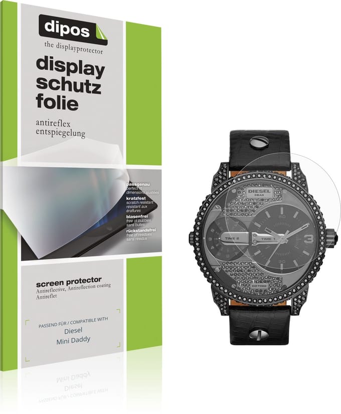 dipos – 6x Matte Beschermfolie geschikt voor Diesel Mini Daddy | Krasbestendige & antireflecterende Screenprotector Ultra-Thin