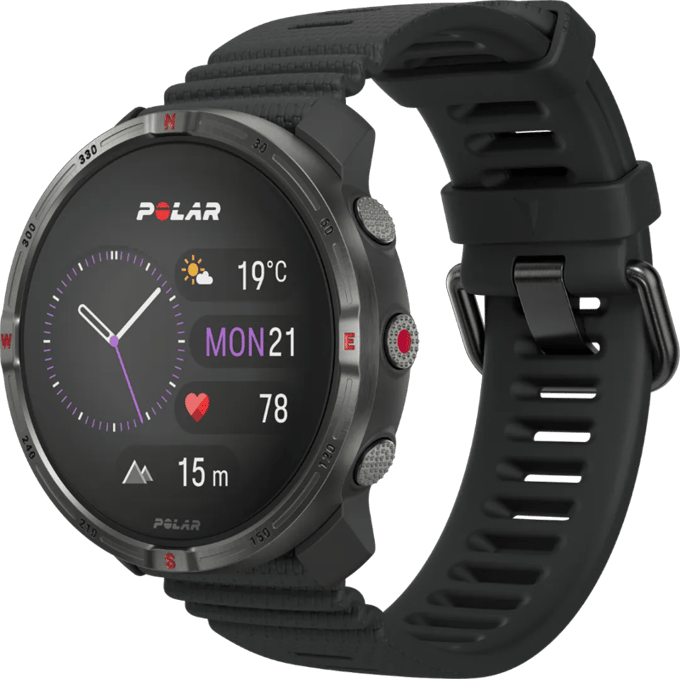POLAR GRIT X2 BLK S-L