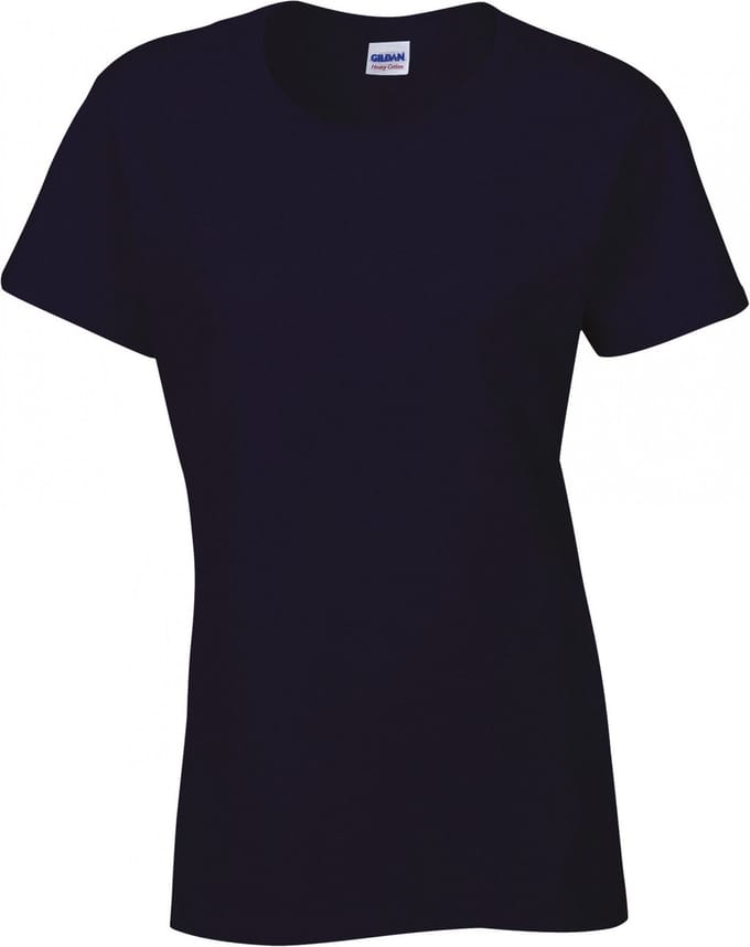 Gildan Heavy Cotton™Semi-fitted Ladies' T-shirt GI5000L - Navy - M