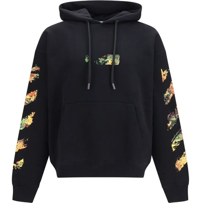 Off-White Zwarte Katoenen Sweatshirt
