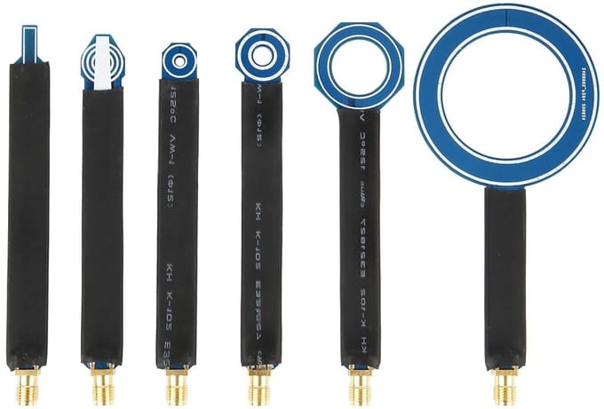 Test Probes Set - Meetantennes - Storing Opsporen - 6-delige Set - 1.6mm PCB - Groen