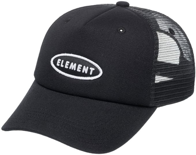 Element Union Mesh Truckercap Zwart Man