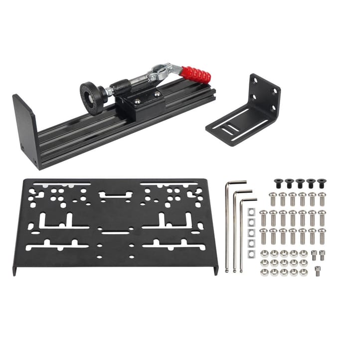 Universele bureauhouder voor Racing Sim Shifter & Handrem Vervanging voor Thrustmaster TH8A Shifter & zwart